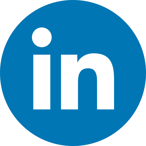 LinkedIn logo circle